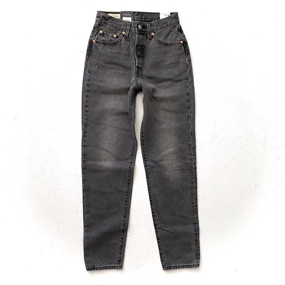 Levi's Denim - Levis Nwt Premium Denim A46990014 High Rise Tapered Leg 501 '81 Jeans 25 x 31